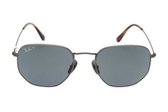 Ray-Ban RB8148 Hexagonal Titanium - 9208/T0 (54)