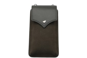 Any Di - Phone Pouch - Khaki Grey Nubuck - HC102002KGN