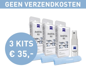 Zeiss anti-condens kit - Set van 3