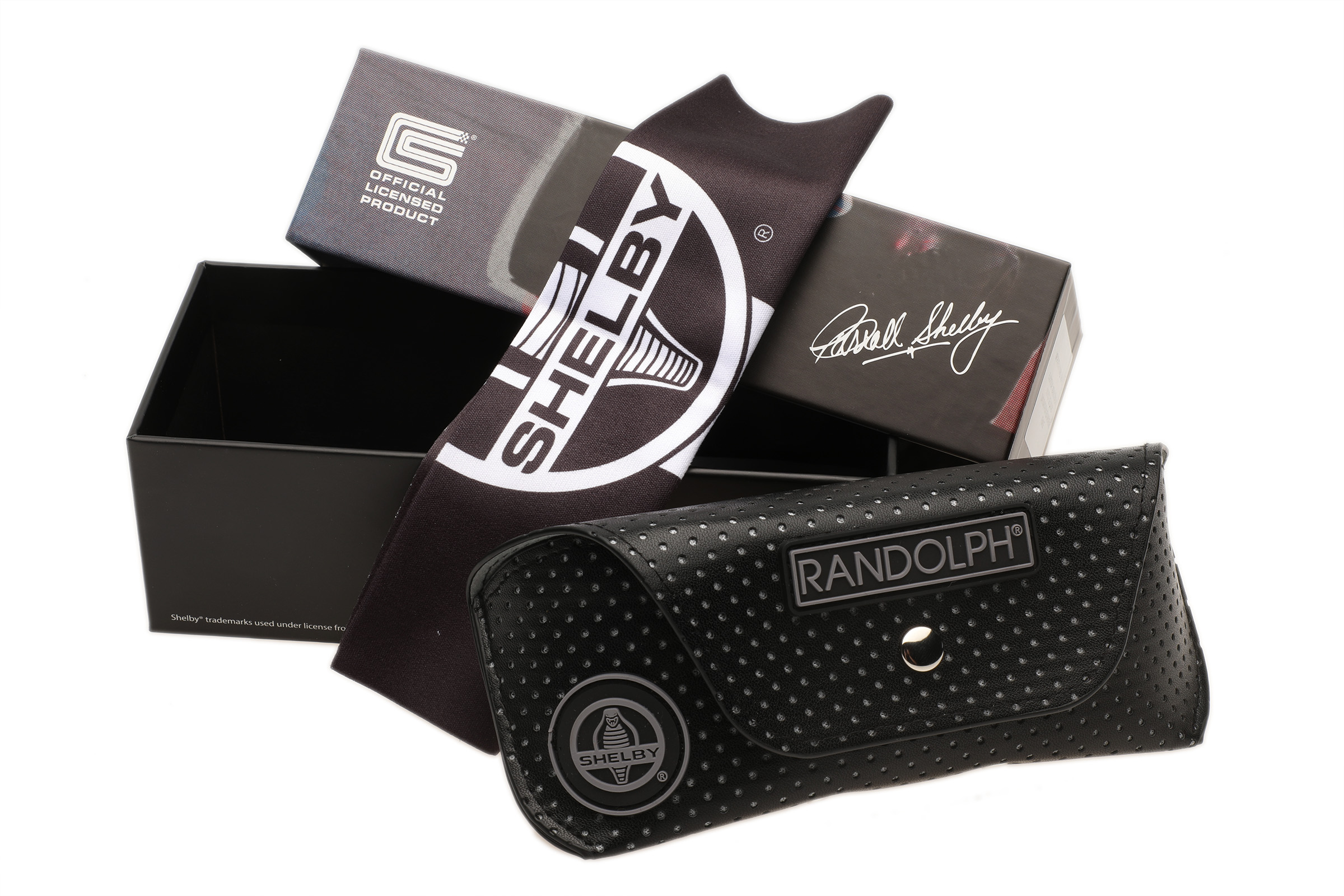 Randolph AT028 Shelby Aviator II - Bright Chrome - Code Red (58)