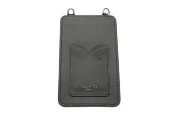 Any Di - Phone Pouch - Khaki Grey Nubuck - HC102002KGN